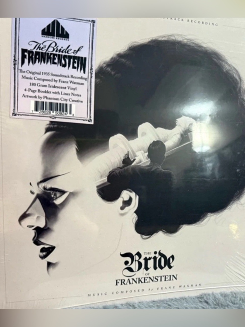 🔥New Waxwork Records release of the "Bride of Frankenstein" 1935 soundtrack